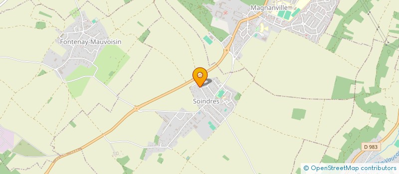 localisation de l'entreprise L'ATELIER DU PARADIS  SOINDRES