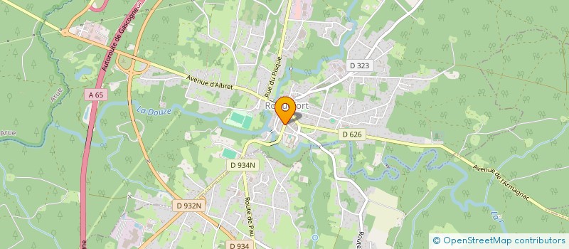 localisation de l'entreprise L'ATELIER DU PATISSIER  ROQUEFORT