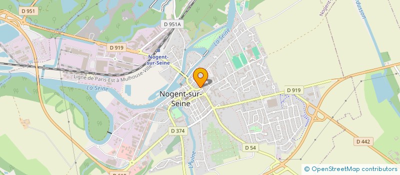 localisation de l'entreprise L'ATELIER DU PERMIS  NOGENT-SUR-SEINE