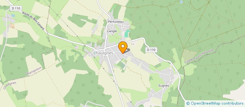 localisation de l'entreprise L'ATELIER DU PISCINISTE  CHAULGNES