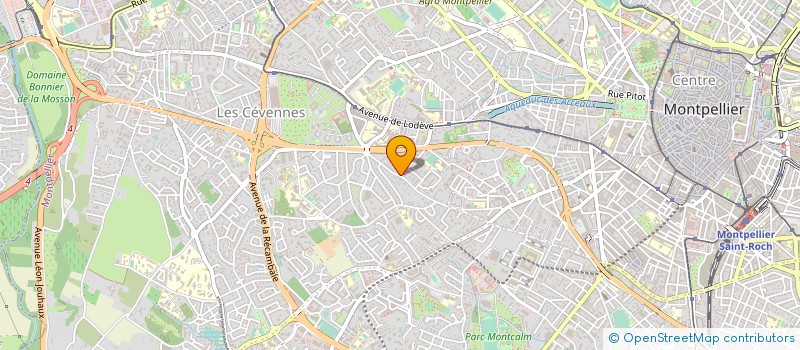 localisation de l'entreprise L'ATELIER DU PLATRE à MONTPELLIER