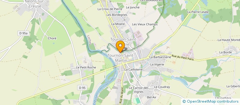 localisation de l'entreprise L'ATELIER DU PLOMBIER à TOURNON-SAINT-MARTIN