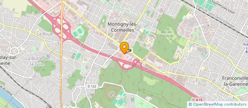localisation de l'entreprise L ATELIER DU POIDS LOURD à MONTIGNY-LES-CORMEILLES