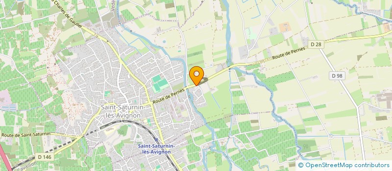 localisation de l'entreprise L'ATELIER DU POISSON  SAINT-SATURNIN-LES-AVIGNON