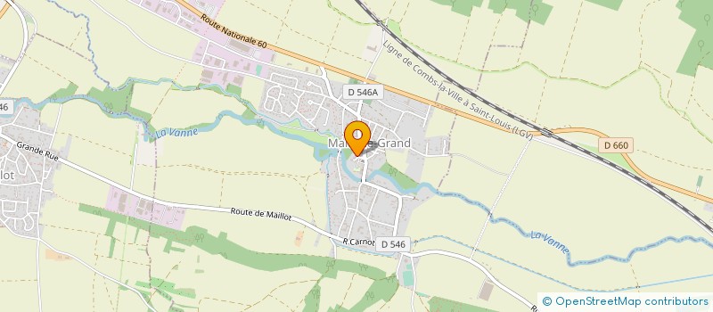 localisation de l'entreprise L'ATELIER DU PORTAIL à SAINT-DENIS-LES-SENS