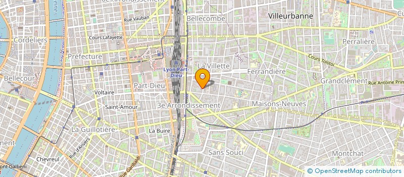 localisation de l'entreprise L'ATELIER DU PRINT à LYON