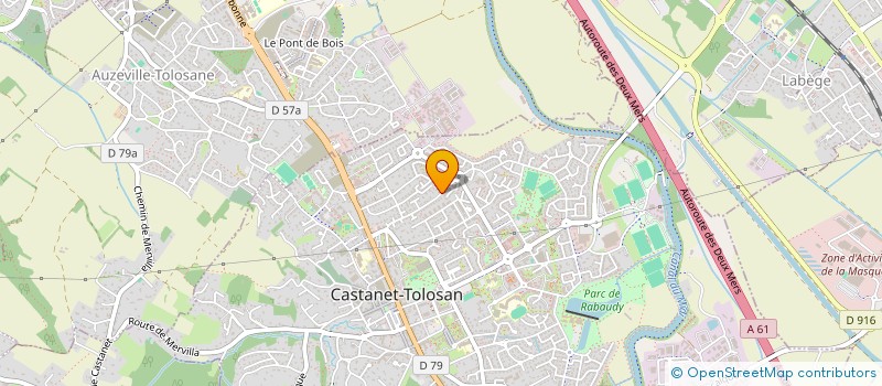 localisation de l'entreprise L'ATELIER DU RE à CASTANET-TOLOSAN
