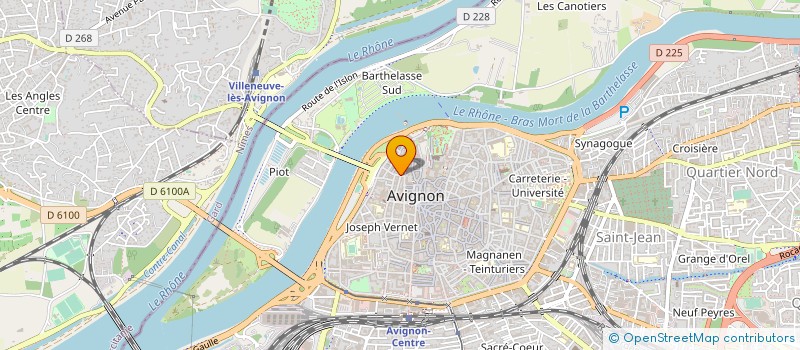 localisation de l'entreprise L'ATELIER DU REGARD à AVIGNON