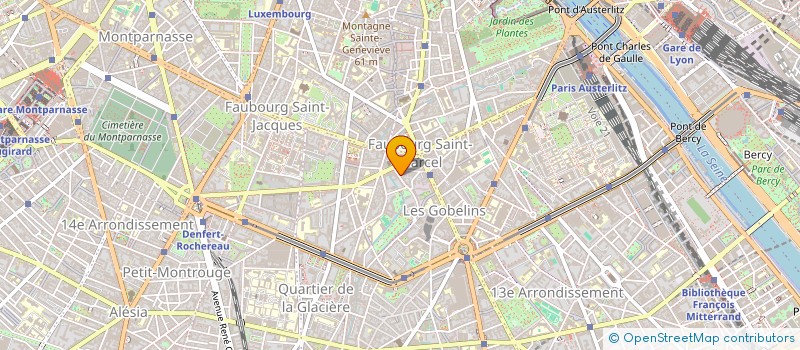 localisation de l'entreprise L'ATELIER DU REGARD  PARIS