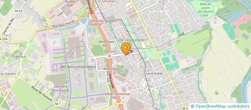 localisation de l'entreprise L'ATELIER DU REPARATEUR 31  BLAGNAC