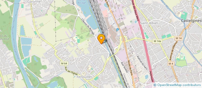 localisation de l'entreprise L ATELIER DU ROTISSEUR  POMPERTUZAT