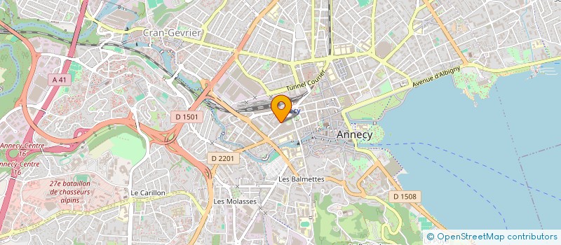 localisation de l'entreprise L'ATELIER DU SAVOIR à ANNECY