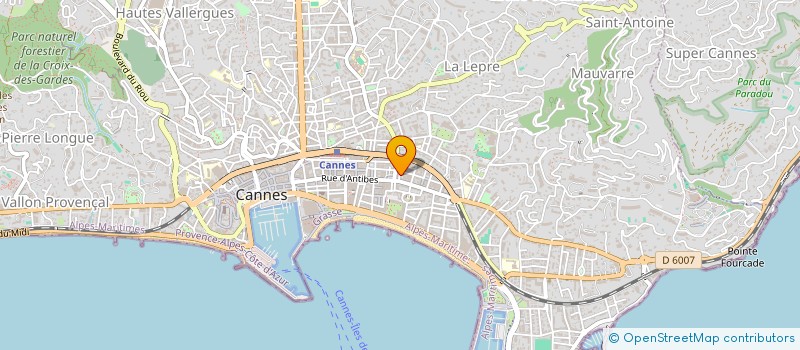 localisation de l'entreprise L ATELIER DU SAVOIR FAIRE 7474  CANNES