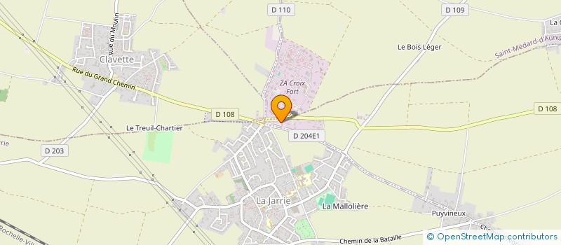 localisation de l'entreprise L'ATELIER DU SERVICE à SAINT MEDARD D'AUNIS