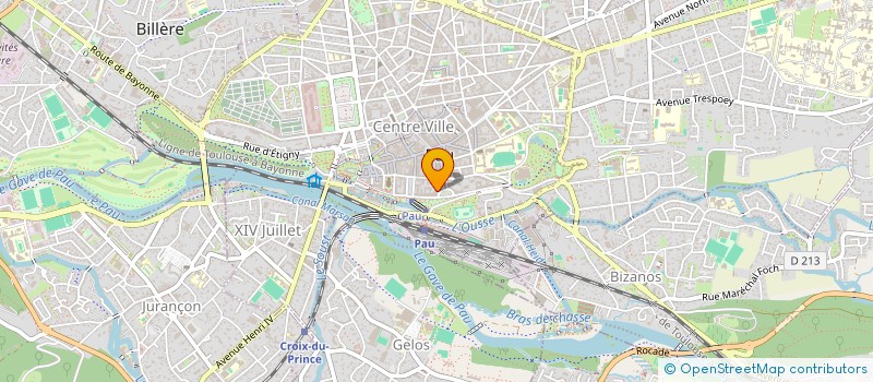 localisation de l'entreprise L'ATELIER DU SKA à PAU