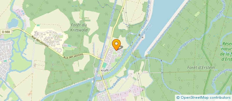 localisation de l'entreprise L'ATELIER DU SOUFFLE  ERSTEIN