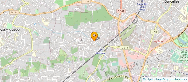 localisation de l'entreprise L ATELIER DU STEEL  GROSLAY