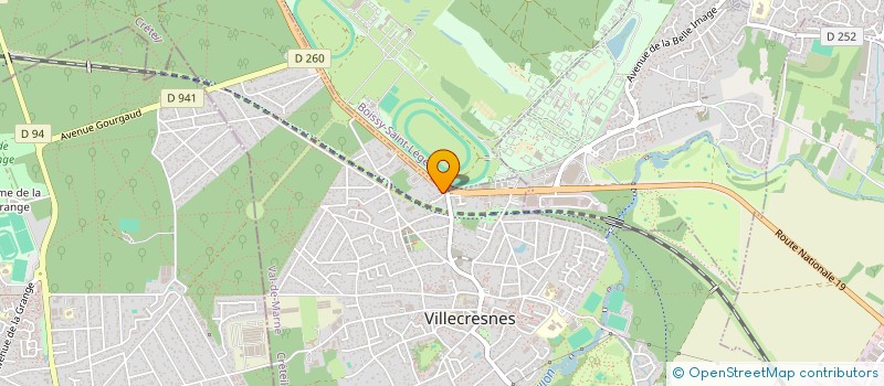 localisation de l'entreprise L'ATELIER DU STYLE  VILLECRESNES