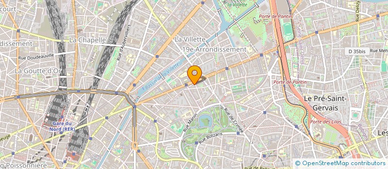 localisation de l'entreprise L'ATELIER DU SULTAN.  PARIS