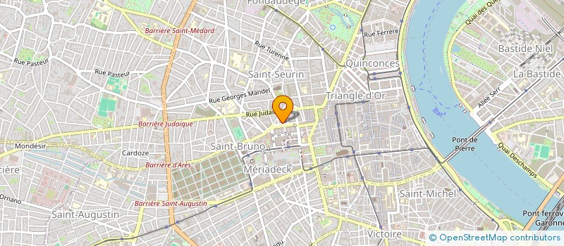 localisation de l'entreprise L'ATELIER DU TAILLEUR  BORDEAUX