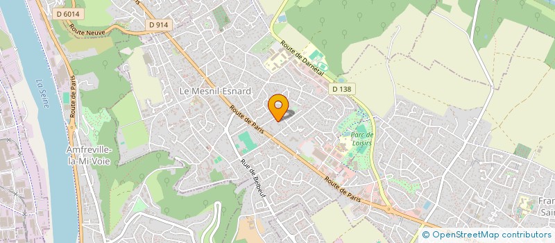 localisation de l'entreprise L'ATELIER DU TEINT  LE MESNIL-ESNARD