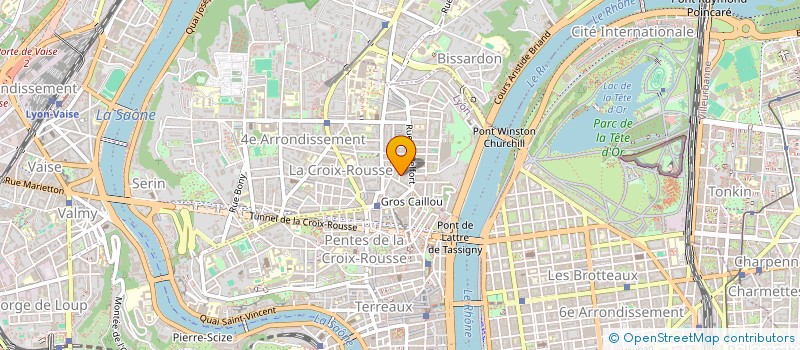 localisation de l'entreprise L'ATELIER DU YOGA à LYON