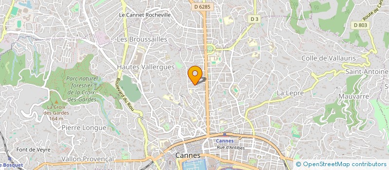 localisation de l'entreprise L'ATELIER DU ZERO SIX à CANNES