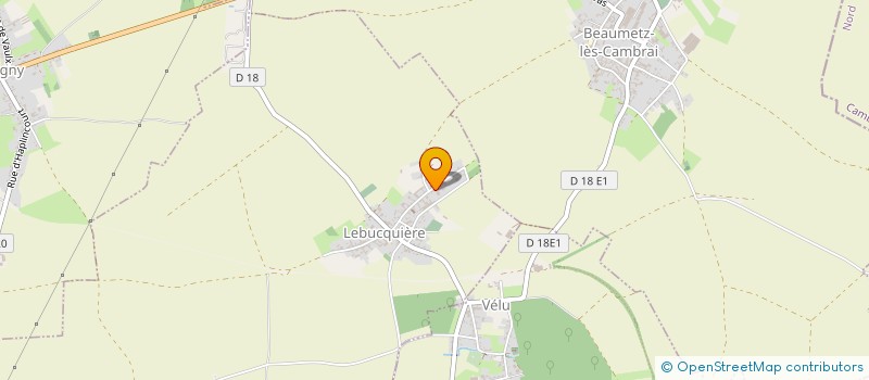 localisation de l'entreprise L'ATELIER DUBOIS TAHON  LEBUCQUIERE