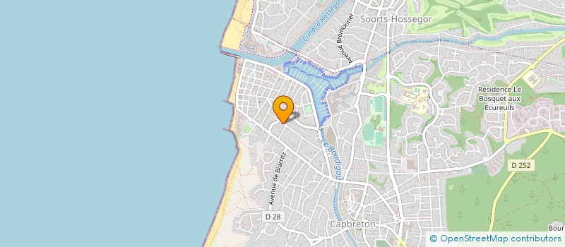 localisation de l'entreprise L'ATELIER DULAU CONSEIL à CAPBRETON