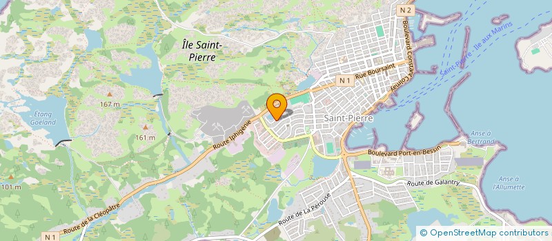 localisation de l'entreprise L ATELIER DUR A CUIR  SAINT-PIERRE