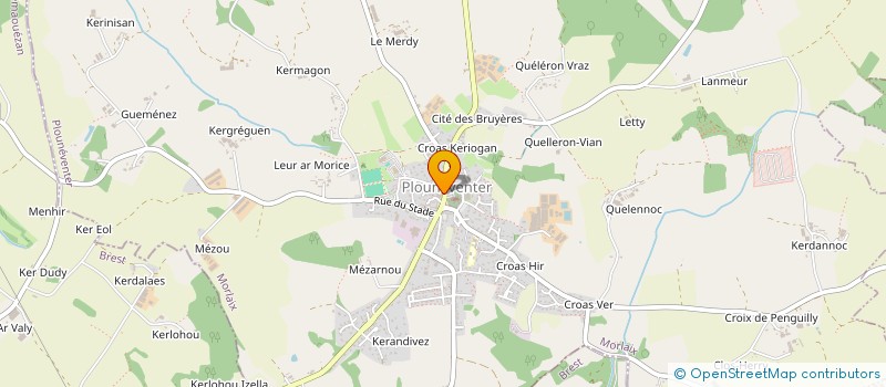 localisation de l'entreprise L'ATELIER EN GOURMANDISES  PLOUNEVENTER