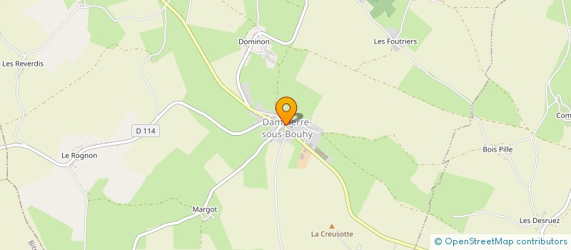 localisation de l'entreprise L'ATELIER EN PUISAYE  DAMPIERRE-SOUS-BOUHY