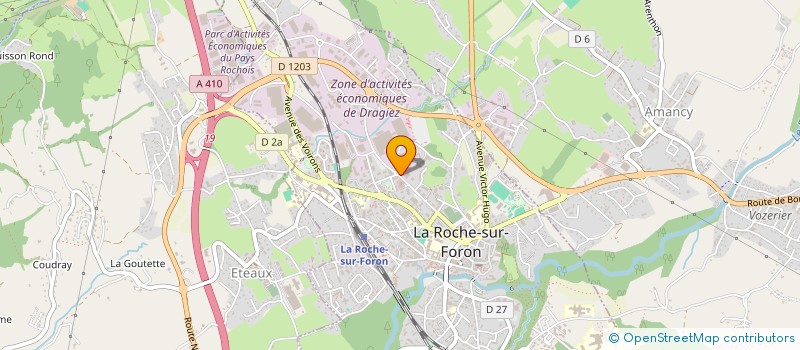 localisation de l'entreprise L'ATELIER ENTRE LACS  LA ROCHE-SUR-FORON