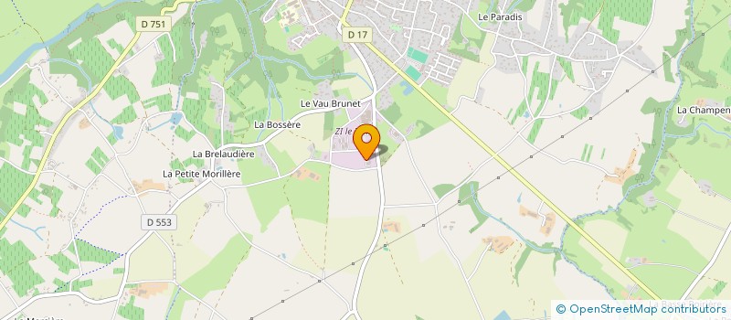 localisation de l'entreprise L'ATELIER ESNEAULT BOIS  OREE-D'ANJOU