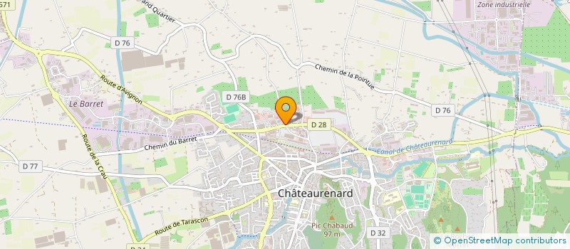 localisation de l'entreprise L'ATELIER EYMARD à CHATEAURENARD