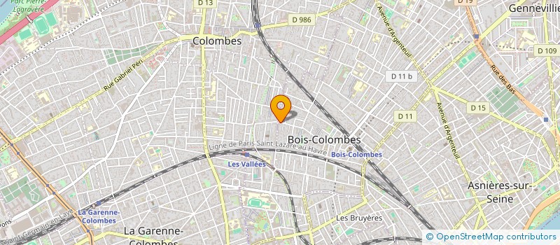 localisation de l'entreprise L'ATELIER F à BOIS-COLOMBES