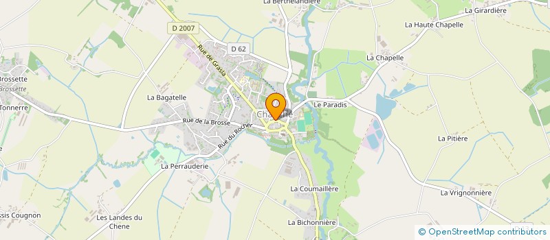 localisation de l'entreprise L'ATELIER F  CHAUCHE