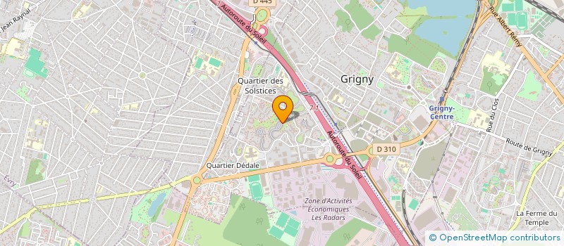 localisation de l'entreprise L'ATELIER FAMILLES D'ICI ET D'AILLEURS à GRIGNY