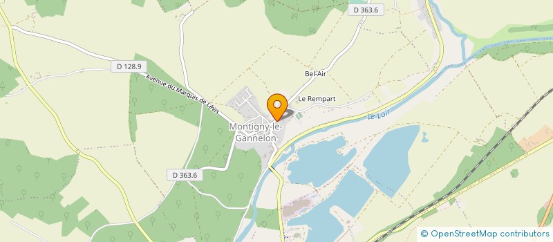 localisation de l'entreprise L'ATELIER FANFARE DE MERSANTES à CLOYES-LES-TROIS-RIVIERES