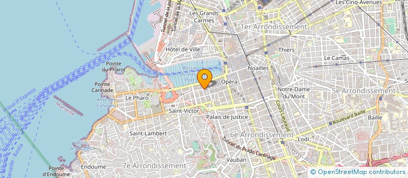 localisation de l'entreprise L'ATELIER FERRONI à MARSEILLE
