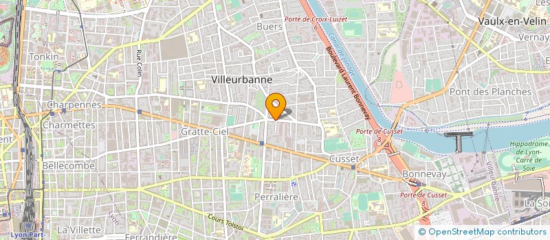 localisation de l'entreprise L'ATELIER FIT N COACH à VILLEURBANNE