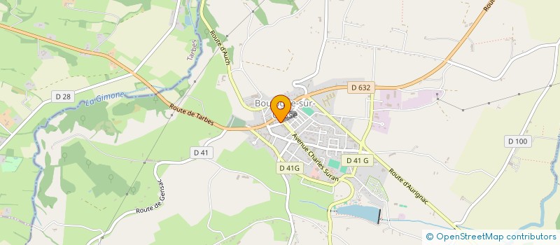 localisation de l'entreprise L'ATELIER FLEX  BOULOGNE-SUR-GESSE