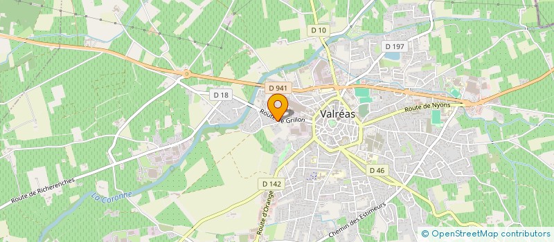 localisation de l'entreprise L ATELIER FONCIER à VALREAS