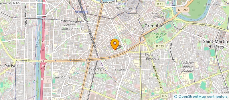 localisation de l'entreprise L'ATELIER FORAIN à GRENOBLE