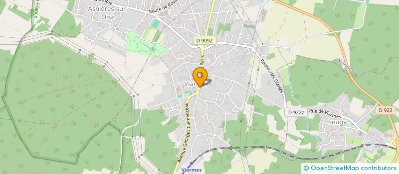 localisation de l'entreprise L'ATELIER FRATELLI  CHAUMONTEL