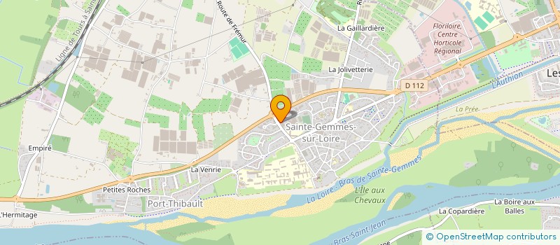 localisation de l'entreprise L'ATELIER GAGNON  SAINTE-GEMMES-SUR-LOIRE