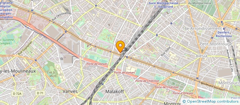 localisation de l'entreprise L'ATELIER GENEVIEVE  PARIS