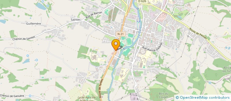 localisation de l'entreprise L'ATELIER GERSOIS DE SABRINA  AUCH