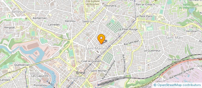 localisation de l'entreprise L'ATELIER GOURMAND à BREST