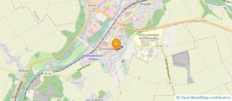 localisation de l'entreprise L'ATELIER GOURMAND DES PROVINOIS à PROVINS